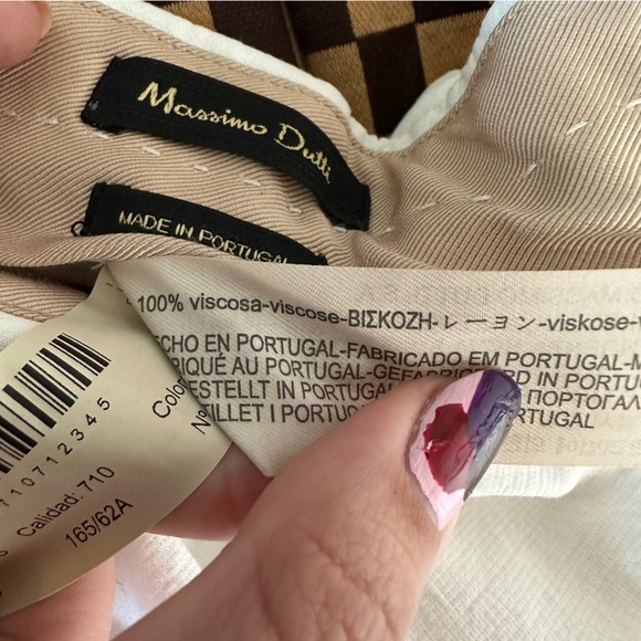 Mossimo Dutti white flare trousers pants 2 - Picture 13 of 14